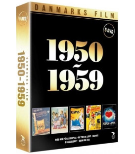 Danmarks Film 1950-1959 - 5 DVD - BRUGT