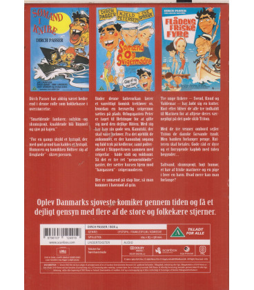 Dirch Passer 3 sjove film - 3 DVD - BRUGT