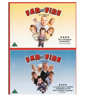 Far Til Fire: Gir Aldrig Op + Far Til Fire: I Stor Stil  - 2 DVD - BRUGT