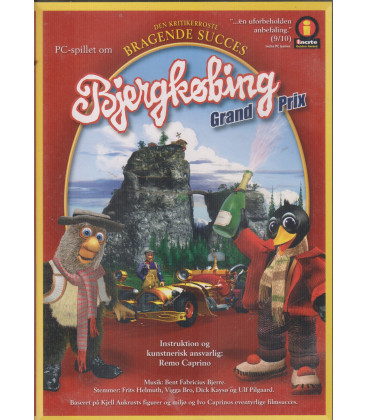 BJERGKØBING GRAND PRIX - BEMÆRK PC-spil - 2 DVD - BRUGT