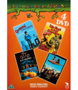 OLE LUND KIRKEGAARD BOKSEN - 4 DVD - BRUGT