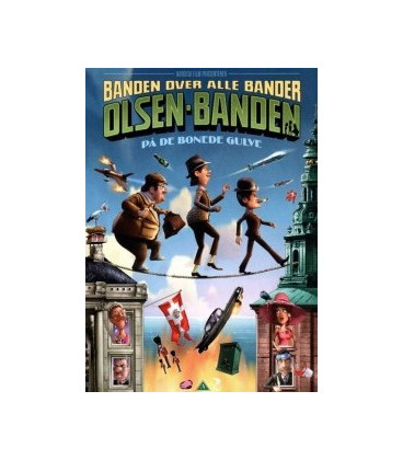 Olsen Banden På De Bonede Gulve - DVD - BRUGT