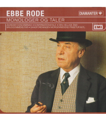 Ebbe Rode – Monologer og taler - CD - BRUGT
