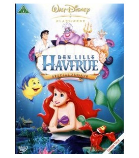 Den Lille Havfrue - Disney Klassiker - Guldnummer 28 - DVD - BRUGT