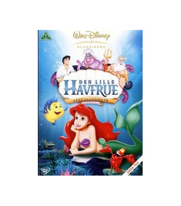 Den Lille Havfrue - Disney Klassiker - Guldnummer 28 - DVD - BRUGT