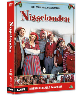 NISSEBANDEN - 3 DVD - BRUGT