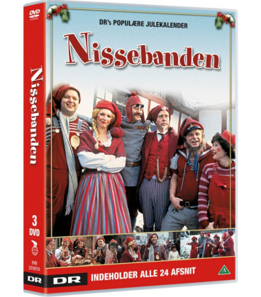 NISSEBANDEN - 3 DVD - BRUGT