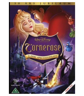 Tornerose - Disney Klassiker - Guldnummer 16 -2  DVD - BRUGT