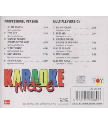 Karaoke Kids 6 - CD - BRUGT