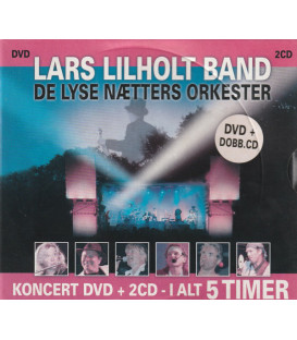 Lars Lilholt Band – De Lyse Nætters Orkester DVD + DOBB.CD - BRUGT