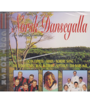 Norsk Dansegalla - Luk opp din hjertedør - CD - NY