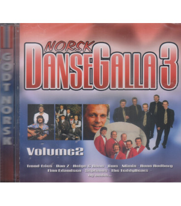 Norsk Danse Galla 3 - Volume 2 - CD - BRUGT