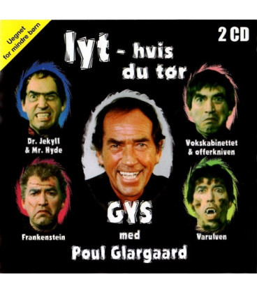 Poul Glargaard – Lyt - Hvis Du Tør - 2 CD - NY