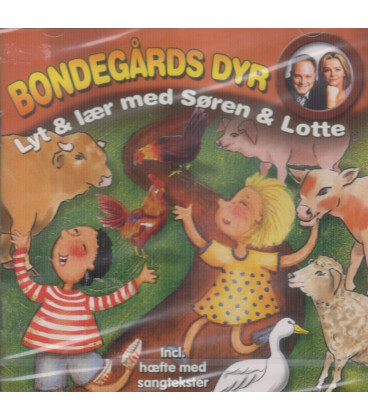 Søren & Lotte - Bondegårds dyr - CD - NY