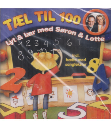 Søren & Lotte - Tæl til 100 - CD - NY