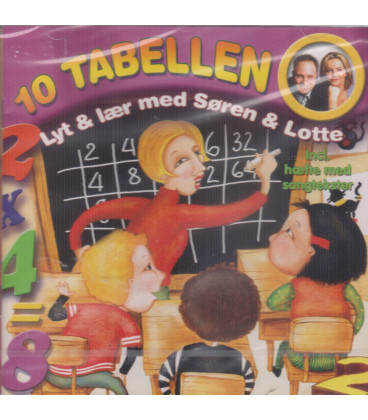 Søren & Lotte - 10 tabellen - CD - NY