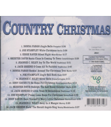 Country Christmas - 16 GREATEST CHRISTMAS SONGS - CD - BRUGT