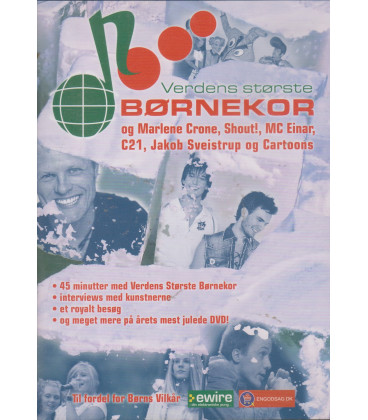 Verdens største børnekor - DVD - BRUGT