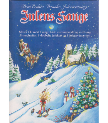 Julens Sange Med 8 Sanghæfter - CD - NY
