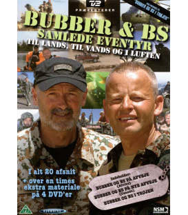 Bubber & BS: Samlede Eventyr - 4 DVD - BRUGT