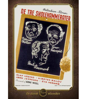 De Tre Skolekammerater - DVD - BRUGT