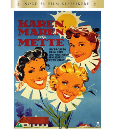 Karen, Maren og Mette - DVD - BRUGT