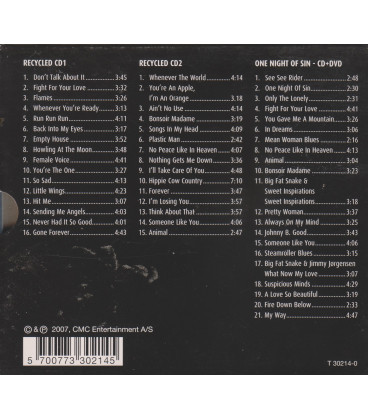 Big Fat Snake - Recycled - One Night of Sin Music - 3 CD - 1 DVD - BRUGT