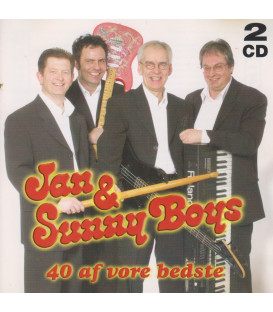 Jan & Sunny Boys - 40 af vore bedste - 2 CD - BRUGT