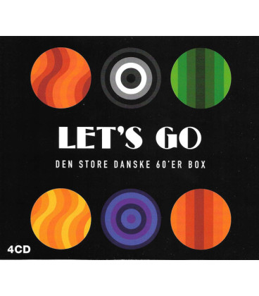 Let's Go (Den Store Danske 60'er Box) - 4 CD - BRUGT