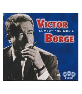 VICTOR BORGE COMEDY AND MUSIC - 3 CD - BRUGT