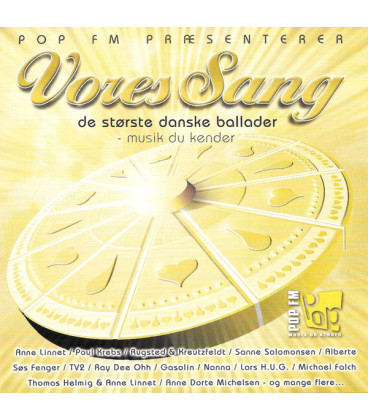 Vores Sang - De Største Danske Ballader - CD - BRUGT