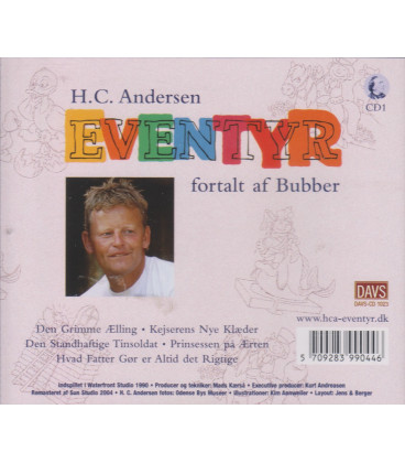 Bubber - H.C. Andersens eventyr cd 1 - CD NY