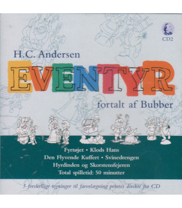 Bubber - H.C. Andersens eventyr cd 2 - CD NY