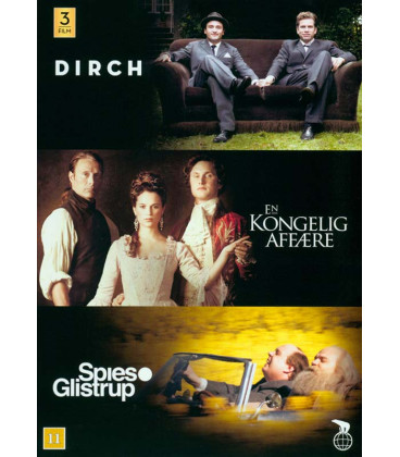 Dirch / En Kongelig Affære / Spies & Glistrup (3 film) - NY