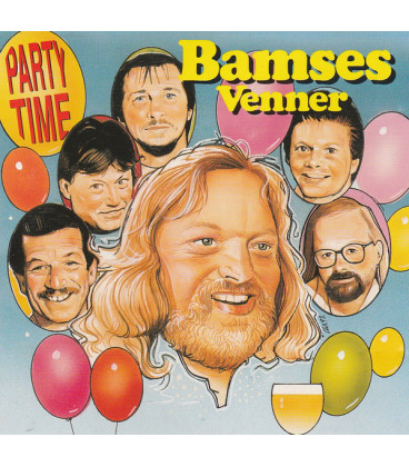 Bamses Venner – Party Time, Vol. 2 - CD - BRUGT
