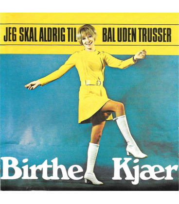 Birthe Kjær – Jeg Skal Aldrig Til Bal Uden Trusser - Gul - CD - BRUGT