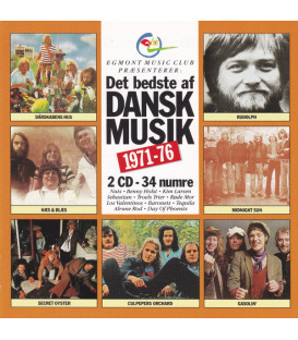 Det Bedste Af Dansk Musik 1971-76 - 2 CD - BRUGT