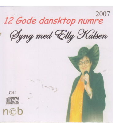 Elly Kalsen - Syng med Elly Kalsen : 12 gode numre - CD - BRUGT