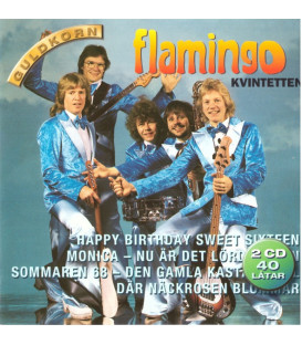 Flamingokvintetten – Guldkorn - 2 CD - BRUGT