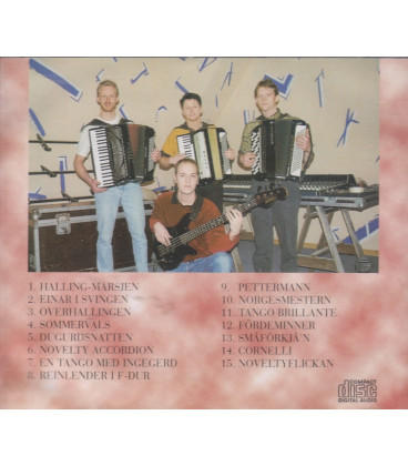 Gitte, Leif og Peter - Gammeldans - CD - BRUGT