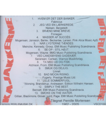 Kajakkerne - Hits fra det fjerne - CD - BRUGT