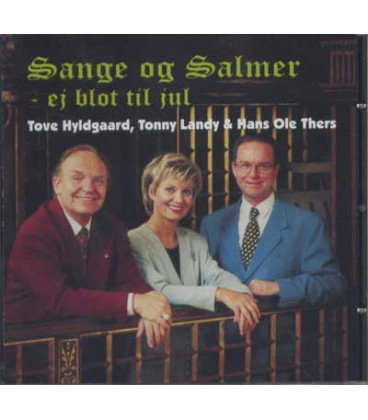 Tove Hyldgaard - Tony Landy.. - Sange og salmer - ej blot til jul - CD - BRUGT