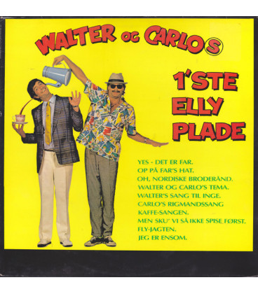Walter Og Carlo's 1'ste Elly Plade - CD - BRUGT