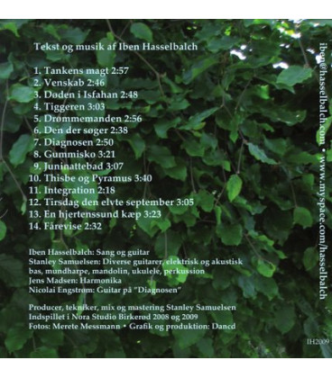 Iben Hasselbalch - Tankens magt - CD - BRUGT
