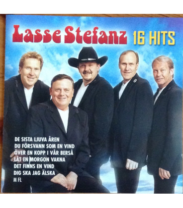Lasse Stefanz – 16 Hits - CD - BRUGT
