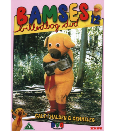 Bamses billedbog 12 - Galt i halsen & Gemmelec - DVD - BRUGT