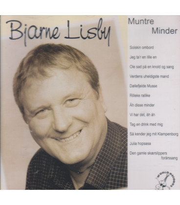 Bjarne Lisby - Muntre minder - CD - NY