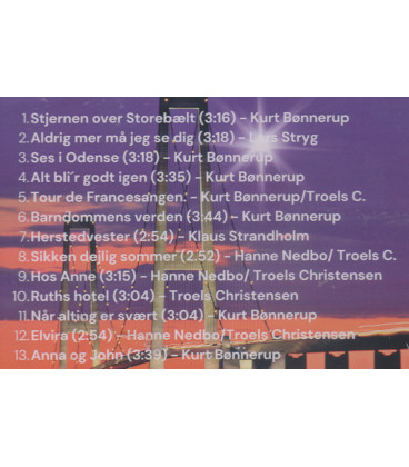Troels Christensen - Stjernen over Storebælt - CD - NY