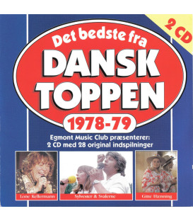 Det Bedste Fra Dansktoppen 1978-79 - 2 CD - BRUGT