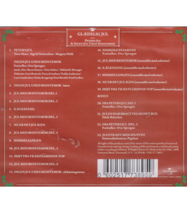 Glædelig Jul - Peters jul & Ingen jul uden bedstemor - CD - BRUGT